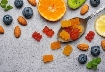 Kosttilskud gummier banner