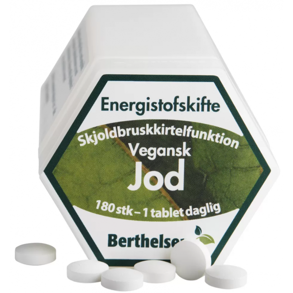 Berthelsen Jod 225 Mcg - 180 Tabl.