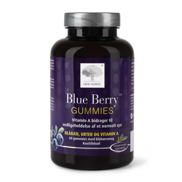 New Nordic Blue Berry Gummies - 60 Stk.