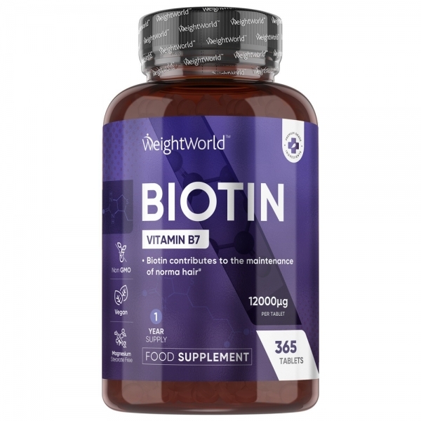 Weight World Biotin 12000 Mcg