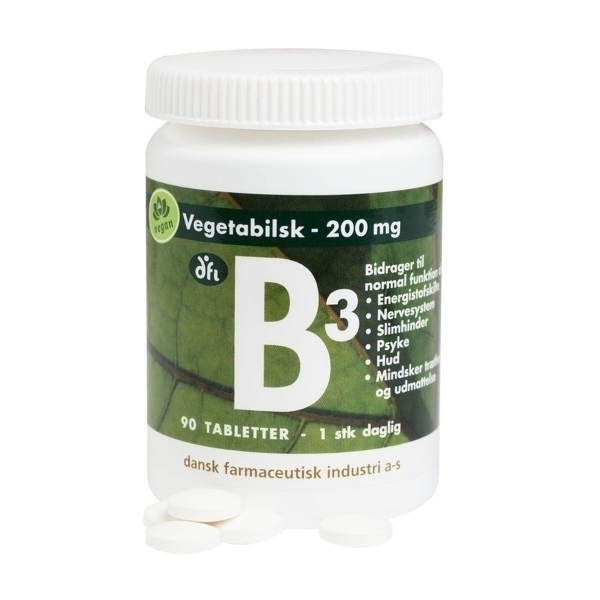 B3-vitamin, 200 Mg - 90 Tabl.