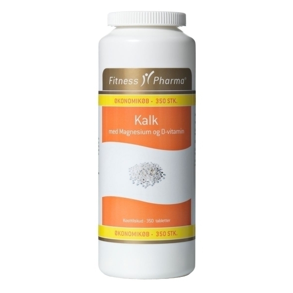 Fitness Pharma Kalk Med Magn. + D-vit. - 350 Tabl.