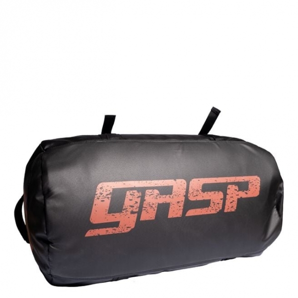 Gasp Duffel Bag, Black/red