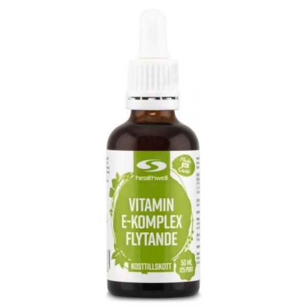 Healthwell E-vitamin Flydende