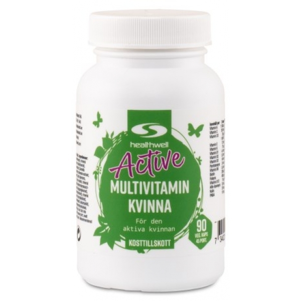 Healthwell Healthwell Active Multivitamin Kvinde