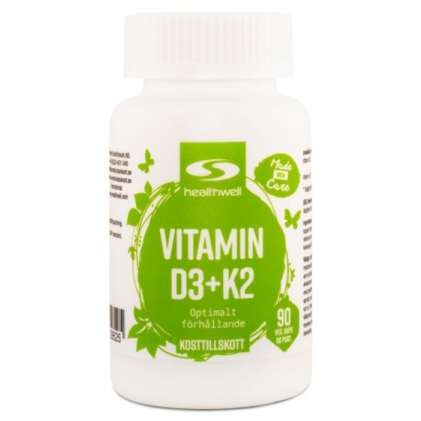 Healthwell Vitamin D3 + K2