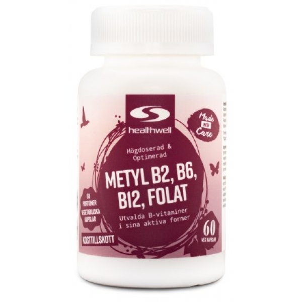 Healthwell Metyl B6 B12 Folat