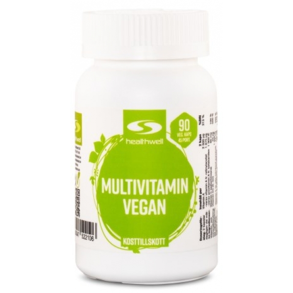 Healthwell Multivitamin Vegansk