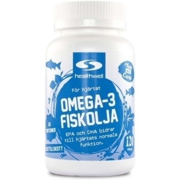 Healthwell Omega 3 Fiskeolie