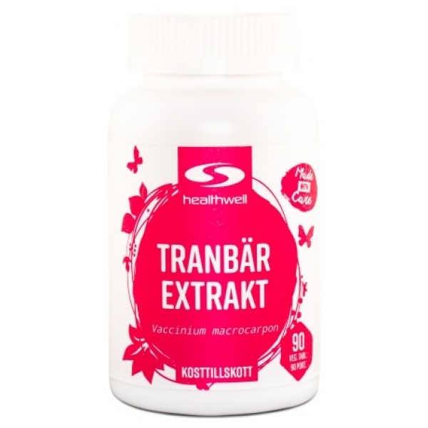 Healthwell Tranebærtabletter