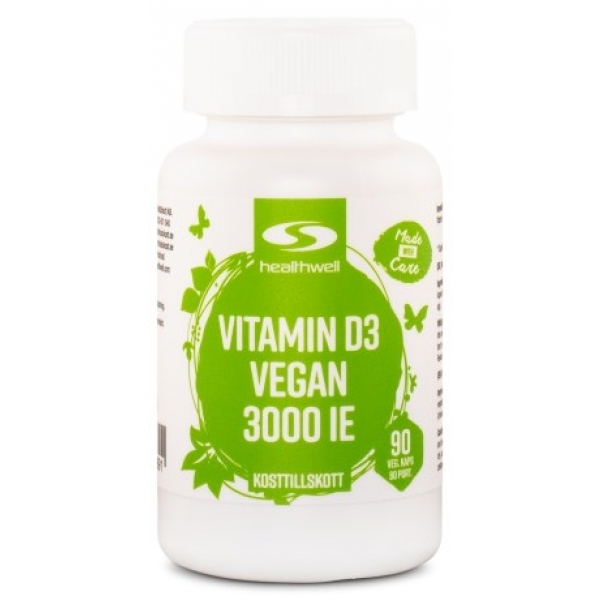 Healthwell Vitamin D3 Vegan