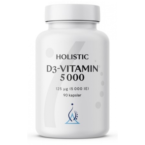 Holistic D3-vitamin 5000 Ie
