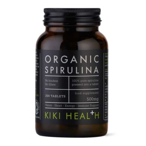 Kiki Health Organic Premium Spirulina Tablets
