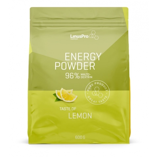 Linuspro Energy Powder Lemon - 600 G.