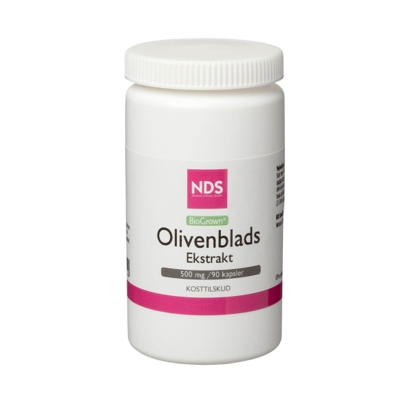 Nds Olivenbladsekstrakt 500 Mg - 90 Kap
