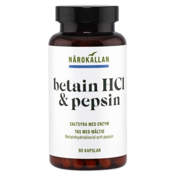  Närokällan Betain Hcl & Pepsin