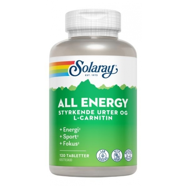 Solaray All Energy - 120 Tabl.