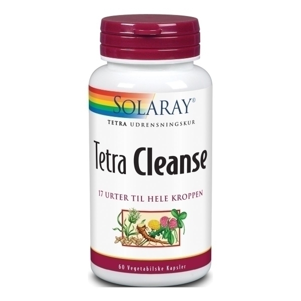 Solaray Tetra Cleanse - 60 Kaps.