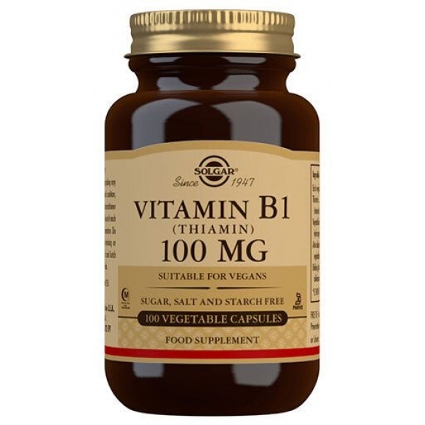 Solgar Vitamin B1 100 Mg - 100 Kap