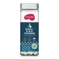 FUTURA Kalk + K & D vitamin - 300 tabl.