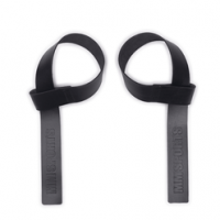 Mm sports  Leather Straps Premium, Black