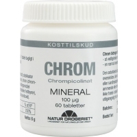 Natur-Drogeriet Chrom 100 µg - 60 tabl.