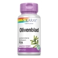 Solaray Olivenblad - 30 kaps.